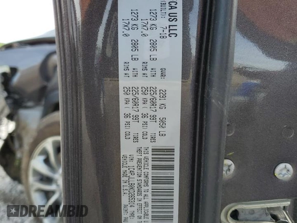 2019 Jeep Cherokee Latitude Plus с VIN 1C4PJLLB0KD265314, выставлен на аукционе Copart как лот 55919315 с пробегом 63 989 миль миль и На запчасти • Non repairable. История ставок и продаж доступна на DreamBid. Изображение 14.