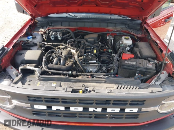 2023 Ford Bronco with VIN 1FMDE5BH1PLB27668, listed as a IAAI auction lot 42359149 with 20,468 mi miles and . Bid and sale history available at DreamBid. Image 10.