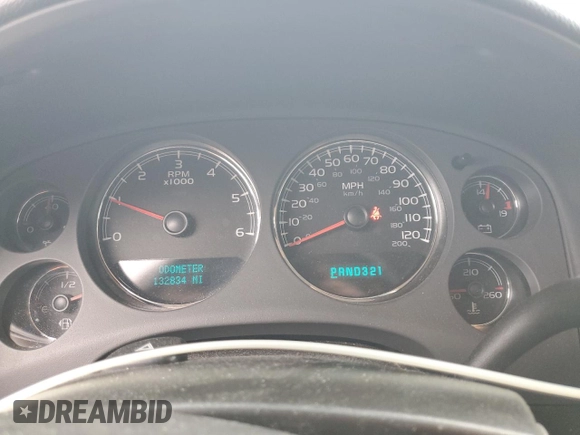 2007 Chevrolet Avalanche with VIN 3GNEC12057G243185, listed as a Copart auction lot 52642365 with 132,834 mi miles and Salvage Title. Bid and sale history available at DreamBid. Image 9.