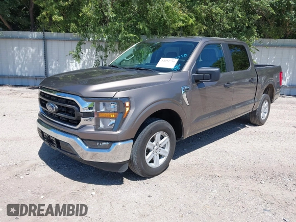 2023 Ford F-150 XL with VIN 1FTEW1C8XPFA61245, listed as a IAAI auction lot 42692758 with 50,935 mi miles and . Bid and sale history available at DreamBid. Image 17.