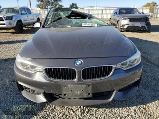 2014 BMW 4 Series 428i with VIN WBA3N7C58EF718587, listed as a Copart auction lot 46318375 with 82,454 mi miles and Salvage Title. Bid and sale history available at carsss.com. Image 5.