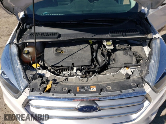 2017 Ford Escape SE with VIN 1FMCU0GD9HUA55234, listed as a Copart auction lot 54173385 with 216,896 mi miles and Clean Title. Bid and sale history available at DreamBid. Image 12.