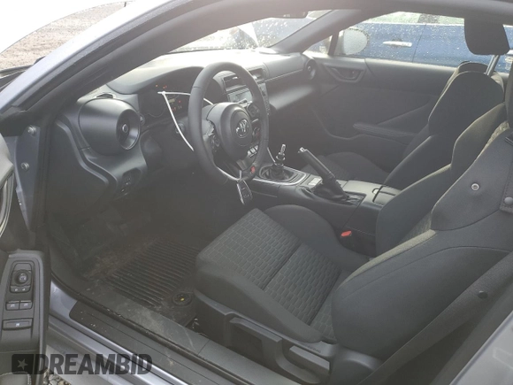 2024 Toyota 86 with VIN JF1ZNBB19R9760940, listed as a Copart auction lot 83698454 with 36 mi miles and Salvage Title. Bid and sale history available at DreamBid. Image 8.