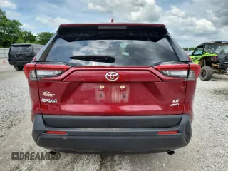 2019 Toyota RAV4 LE with VIN JTMF1RFVXKJ022826, listed as a Copart auction lot 60223225 with 54,180 mi miles and Salvage title. Bid and sale history available at DreamBid. Image 6.