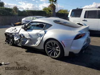 2022 Toyota GR Supra 2.0 with VIN WZ1DB2C05NW050305, listed as a Copart auction lot 78452184 with 17,786 mi miles and Salvage Title. Bid and sale history available at carsss.com. Image 2.