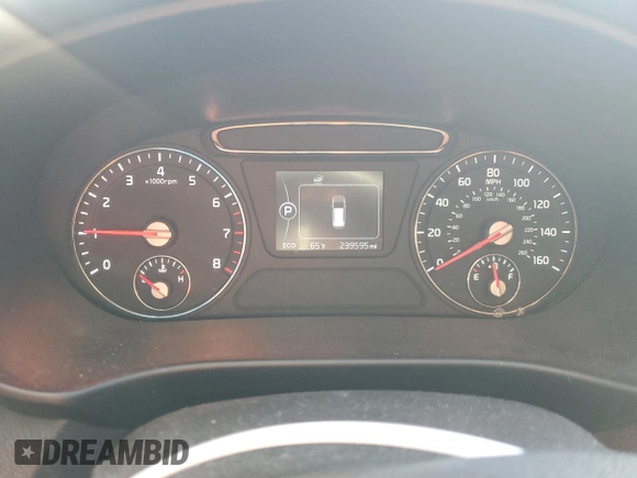 2016 Kia Sorento LX with VIN 5XYPG4A36GG015746, listed as a Copart auction lot 47434935 with 239,595 mi miles and Salvage Title. Bid and sale history available at DreamBid. Image 9.