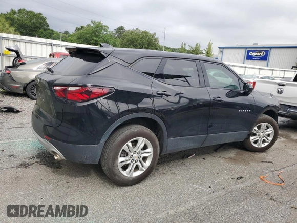 2021 Chevrolet Blazer LT with VIN 3GNKBBRA1MS571741, listed as a Copart auction lot 58032795 with 72,148 mi miles and Salvage title. Bid and sale history available at DreamBid. Image 3.