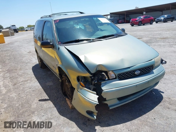 1997 Nissan Quest XE z VIN 4N2DN1111VD809200, wystawiony jako IAAI lot #42478371 z przebiegiem 123 414 mil mil oraz . Historia ofert i sprzedaży dostępna na DreamBid. Obrazek 1.