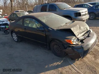 2007 Honda Civic Cpe LX with VIN 2HGFG12657H536575, listed as a IAAI auction lot 41774288 with 221,792 mi miles. Bid and sale history available at carsss.com. Image 1.