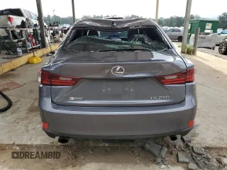 2014 Lexus IS 250 with VIN JTHBF1D2XE5031046, listed as a Copart auction lot 56917745 with 187,208 mi miles and Salvage title. Bid and sale history available at DreamBid. Image 6.