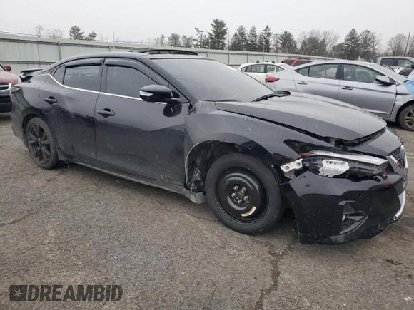 2020 Nissan Maxima SR with VIN 1N4AA6EV7LC369214, listed as a Copart auction lot 85699354 with 60,797 mi miles and Salvage Title. Bid and sale history available at DreamBid. Image 4.