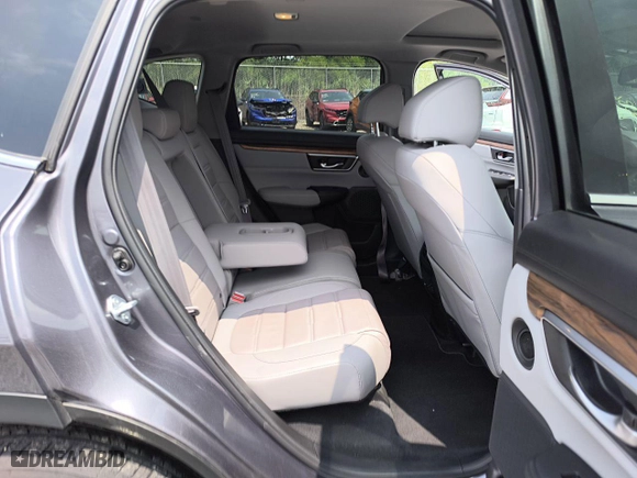 2022 Honda CR-V EX-L with VIN 2HKRW2H84NH660130, listed as a Copart auction lot 53489165 with 18,536 mi miles and Salvage Title. Bid and sale history available at carsss.com. Image 11.