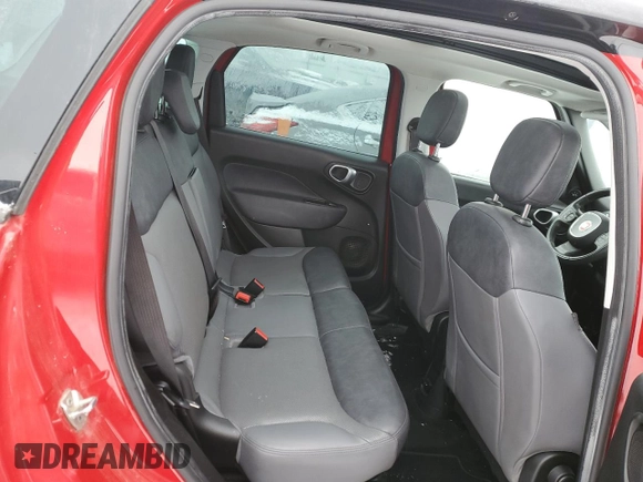 2014 FIAT 500L Lounge with VIN ZFBCFACHXEZ024704, listed as a Copart auction lot 43133285 with 111,279 mi miles and Salvage Title. Bid and sale history available at DreamBid. Image 10.