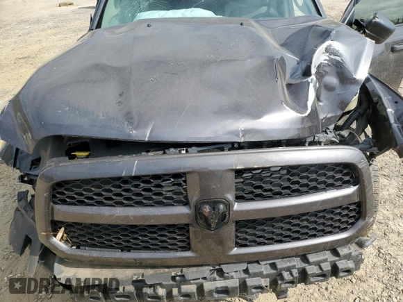 2017 Ram 1500 Express with VIN 1C6RR6FT3HS866090, listed as a Copart auction lot 65961474 with 91,814 mi miles and Salvage title. Bid and sale history available at DreamBid. Image 12.
