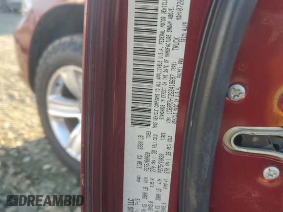 2016 Ram 1500 Sport z VIN 1C6RR7HT2GS418697, wystawiony jako Copart lot #44750035 z przebiegiem 111 349 mil mil oraz Szkoda całkowita • Salvage title. Historia ofert i sprzedaży dostępna na DreamBid. Obrazek 13.