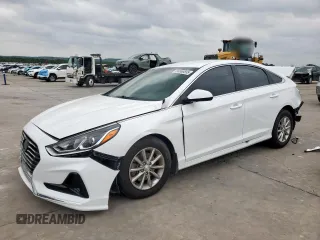 2018 Hyundai Sonata SE z VIN 5NPE24AFXJH646063, wystawiony jako Copart lot #54968555 z przebiegiem 78 235 mil mil oraz Szkoda całkowita • Salvage title. Historia ofert i sprzedaży dostępna na DreamBid. Obrazek 1.