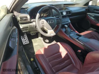 2015 Lexus RC 350 with VIN JTHHE5BC8F5003098, listed as a Copart auction lot 73410154 with 55,268 mi miles and Salvage Title. Bid and sale history available at carsss.com. Image 8.