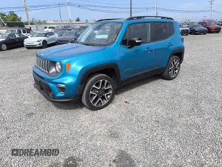2022 Jeep Renegade Limited z VIN ZACNJDD15NPN45347, wystawiony jako Copart lot #73828154 z przebiegiem 126 425 mil mil oraz Czysty tytuł • Clean title. Historia ofert i sprzedaży dostępna na DreamBid. Obrazek 1.