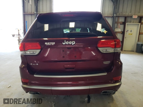 2019 Jeep Grand Cherokee Summit with VIN 1C4RJFJG8KC716651, listed as a Copart auction lot 63248974 with 91,177 mi miles and Salvage title. Bid and sale history available at DreamBid. Image 6.