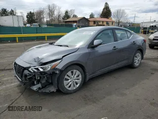 2022 Nissan Sentra S z VIN 3N1AB8BV1NY219944, wystawiony jako Copart lot #50660095 z przebiegiem 30 830 mil mil oraz Szkoda całkowita • Salvage title. Historia ofert i sprzedaży dostępna na DreamBid. Obrazek 1.