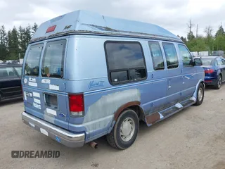 1995 Ford Econoline Cargo with VIN 1FDEE14H7SHA64730, listed as a IAAI auction lot 42120046 with 118,164 mi miles and . Bid and sale history available at DreamBid. Image 4.
