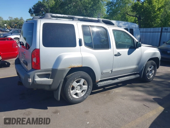 2005 Nissan Xterra S z VIN 5N1AN08WX5C613663, wystawiony jako IAAI lot #42429346 z przebiegiem Nie podano mil oraz . Historia ofert i sprzedaży dostępna na DreamBid. Obrazek 4.