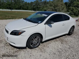 2005 Scion tC with VIN JTKDE177250021640, listed as a Copart auction lot 52453135 with 224,206 mi miles and Salvage Title. Bid and sale history available at carsss.com. Image 1.