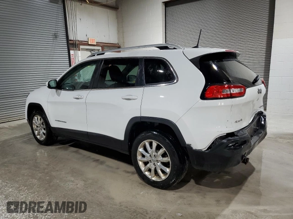 2016 Jeep Cherokee Limited with VIN 1C4PJMDS3GW328244, listed as a Copart auction lot 52096305 with 63,010 mi miles and Salvage title. Bid and sale history available at DreamBid. Image 2.
