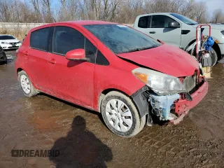 2014 Toyota Yaris L with VIN VNKKTUD3XEA010412, listed as a Copart auction lot 46306195 with 140,270 mi miles and Clean Title. Bid and sale history available at carsss.com. Image 4.