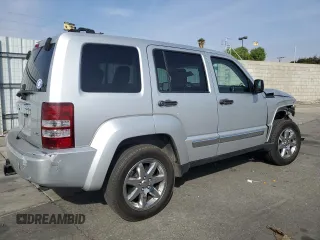 2008 Jeep Liberty Limited with VIN 1J8GN58K38W287287, listed as a Copart auction lot 42855325 with 127,044 mi miles and Salvage Title. Bid and sale history available at DreamBid. Image 3.