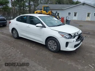 2018 Kia Rio LX with VIN 3KPA24AB2JE095126, listed as a IAAI auction lot 41954261 with 50,590 mi miles. Bid and sale history available at carsss.com. Image 1.