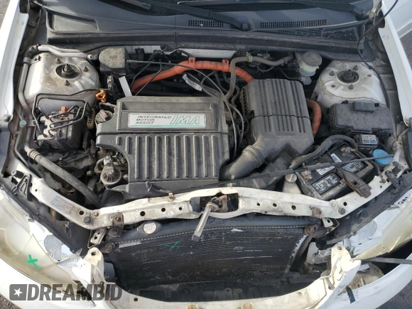 2005 Honda Civic with VIN JHMES96625S012449, listed as a Copart auction lot 51875435 with 166,452 mi miles and Salvage Title. Bid and sale history available at DreamBid. Image 11.