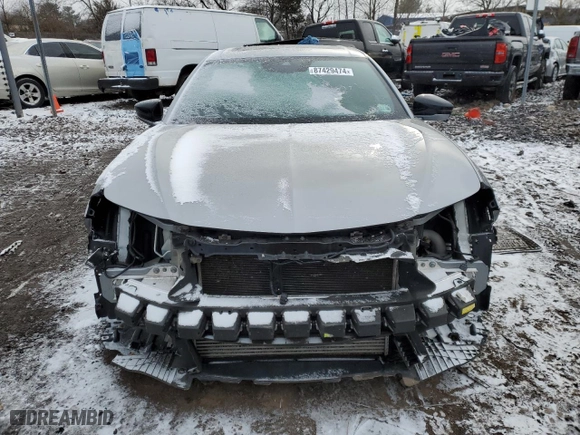 2021 Acura TLX w/A-Spec Package with VIN 19UUB5F59MA004819, listed as a Copart auction lot 87429474 with 0 mi miles and Salvage Title. Bid and sale history available at carsss.com. Image 5.