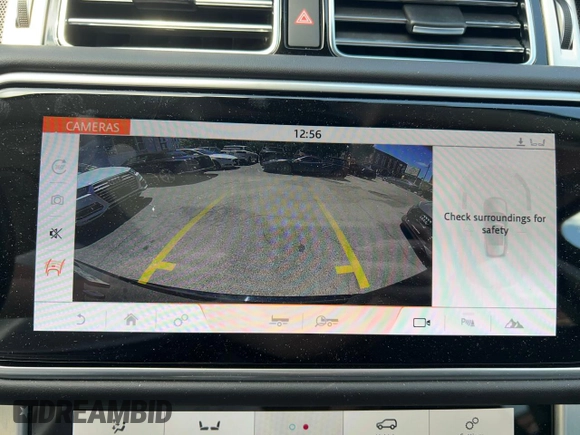 2021 Land Rover Range Rover with VIN SALGS4RY1MA427611, listed as a Copart auction lot 53077833 with 7,415 mi miles and . Bid and sale history available at DreamBid. Image 9.
