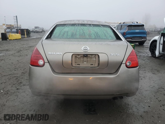 2006 Nissan Maxima 3.5 SE with VIN 1N4BA41E06C833799, listed as a Copart auction lot 88682845 with 202,768 mi miles and Salvage Title. Bid and sale history available at carsss.com. Image 6.