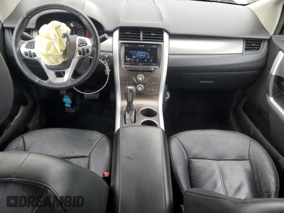 2014 Ford Edge SEL with VIN 2FMDK3JC8EBA62575, listed as a Copart auction lot 47943265 with 125,195 mi miles and Salvage Title. Bid and sale history available at carsss.com. Image 8.