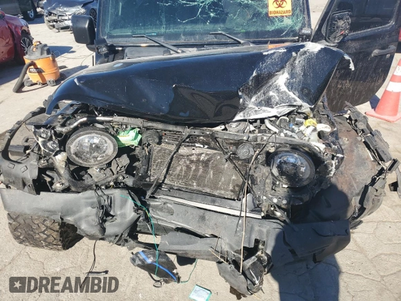 2021 Jeep Wrangler Unlimited Sport S with VIN 1C4HJXDN8MW544814, listed as a Copart auction lot 89372105 with Not Provided miles and Salvage Title. Bid and sale history available at carsss.com. Image 12.