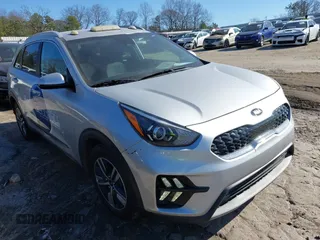2021 Kia Niro LX with VIN KNDCB3LC9M5467523, listed as a IAAI auction lot 41467988 with 129,124 mi miles. Bid and sale history available at carsss.com. Image 1.