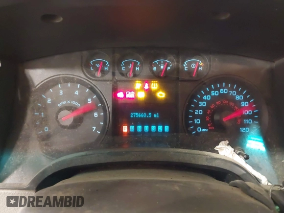 2010 Ford F-150 XL with VIN 1FTFX1EV3AKE35133, listed as a IAAI auction lot 41388457 with 275,660 mi miles and . Bid and sale history available at DreamBid. Image 7.