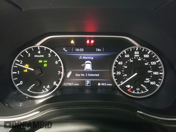 2020 Nissan Maxima SR z VIN 1N4AA6EV5LC374850, wystawiony jako Copart lot #55486855 z przebiegiem 127 967 mil mil oraz Szkoda całkowita • Salvage title. Historia ofert i sprzedaży dostępna na DreamBid. Obrazek 9.