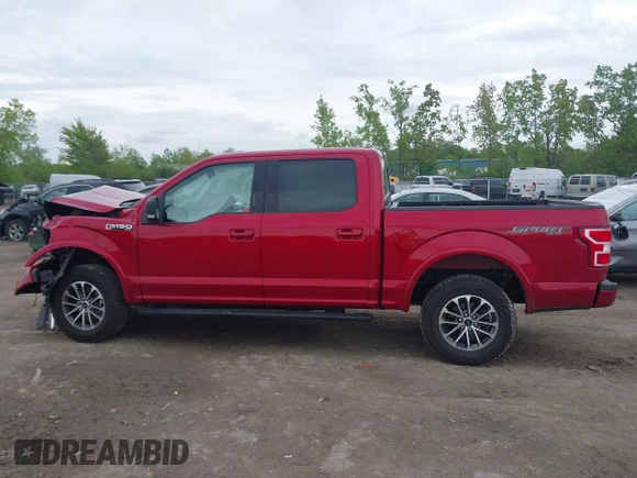2020 Ford F-150 XL with VIN 1FTEW1EPXLFB52739, listed as a IAAI auction lot 42255638 with 104,123 mi miles and . Bid and sale history available at DreamBid. Image 15.