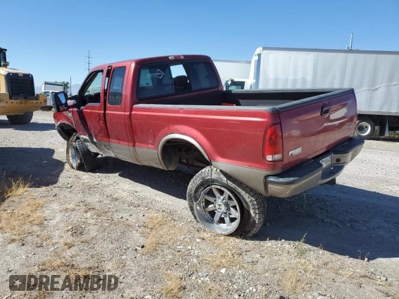 2002 Ford F-350 XL with VIN 1FTSX31F32EC34390, listed as a Copart auction lot 72943644 with Not provided miles and Salvage title. Bid and sale history available at DreamBid. Image 2.