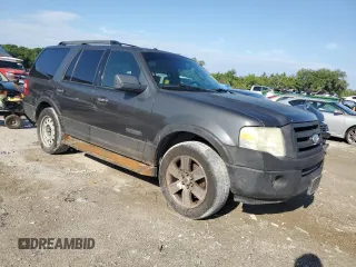 2007 Ford Expedition Eddie Bauer z VIN 1FMFU17597LA85723, wystawiony jako Copart lot #61261285 z przebiegiem 175 635 mil mil oraz Czysty tytuł • Clean title. Historia ofert i sprzedaży dostępna na DreamBid. Obrazek 4.