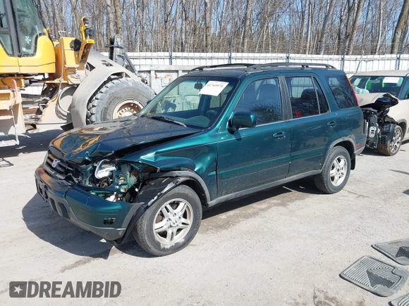 2001 Honda CR-V SE with VIN JHLRD18711S015053, listed as a IAAI auction lot 41769974 with 172,789 mi miles. Bid and sale history available at carsss.com. Image 2.