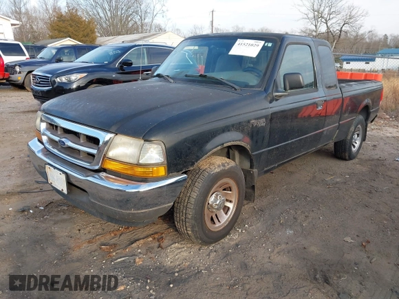 1999 Ford Ranger XLT with VIN 1FTYR14X0XPB77848, listed as a IAAI auction lot 41521029 with 139,595 mi miles. Bid and sale history available at carsss.com. Image 2.