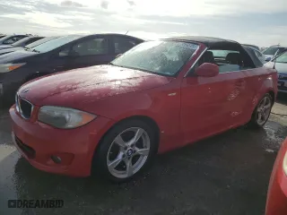 2012 BMW 1 Series 128i with VIN WBAUL7C50CVM82448, listed as a Copart auction lot 76550994 with 0 mi miles and Non Repairable. Bid and sale history available at carsss.com. Image 1.