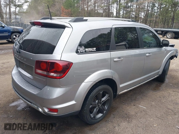 2020 Dodge Journey Crossroad with VIN 3C4PDCGB0LT225974, listed as a IAAI auction lot 41790741 with 73,595 mi miles and . Bid and sale history available at carsss.com. Image 4.