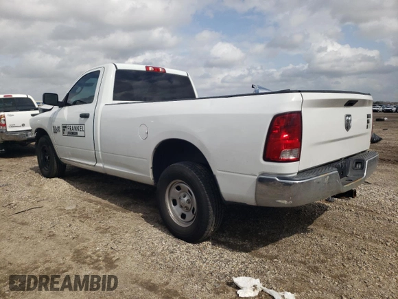 2022 Ram 1500 Tradesman with VIN 3C6JR6DG2NG395748, listed as a Copart auction lot 44686895 with 32,991 mi miles and Salvage title. Bid and sale history available at DreamBid. Image 2.