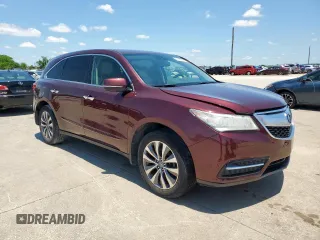 2014 Acura MDX Technology z VIN 5FRYD4H43EB009787, wystawiony jako Copart lot #60288555 z przebiegiem 128 610 mil mil oraz Szkoda całkowita • Salvage title. Historia ofert i sprzedaży dostępna na DreamBid. Obrazek 4.