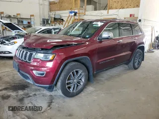 2017 Jeep Grand Cherokee Limited 75th Anniversary with VIN 1C4RJFBT3HC755927, listed as a Copart auction lot 59665485 with 77,377 mi miles and Salvage title. Bid and sale history available at DreamBid. Image 1.